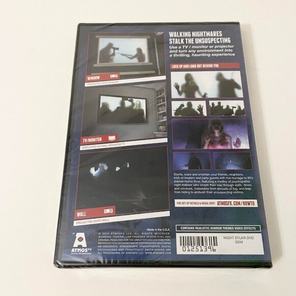 Night Stalkers DVD AtmosFear FX Halloween Damaged Case - Picture 16 of 16